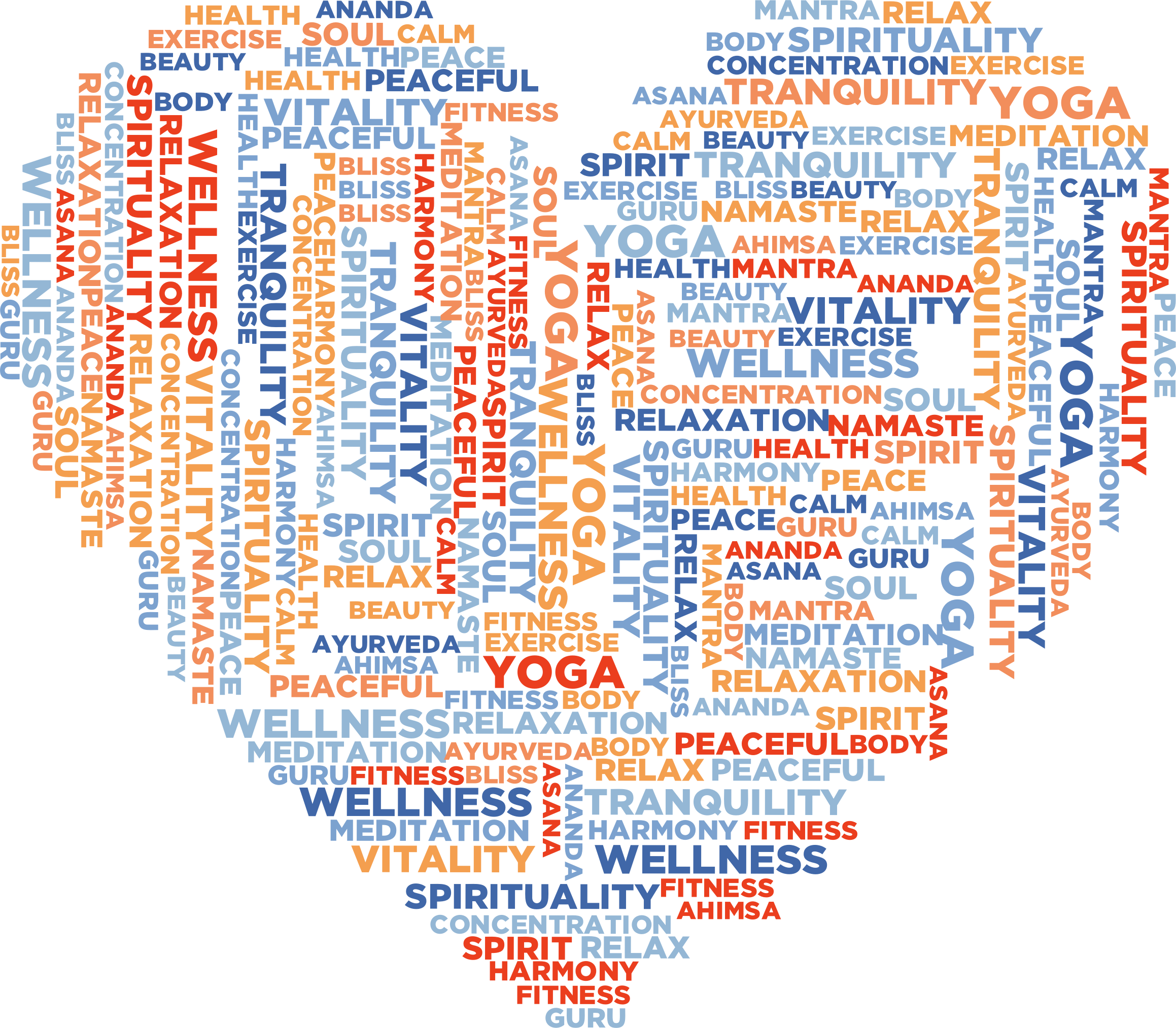 Love Word Cloud Big - Love Word Cloud Png Clipart (2318x2027), Png Download