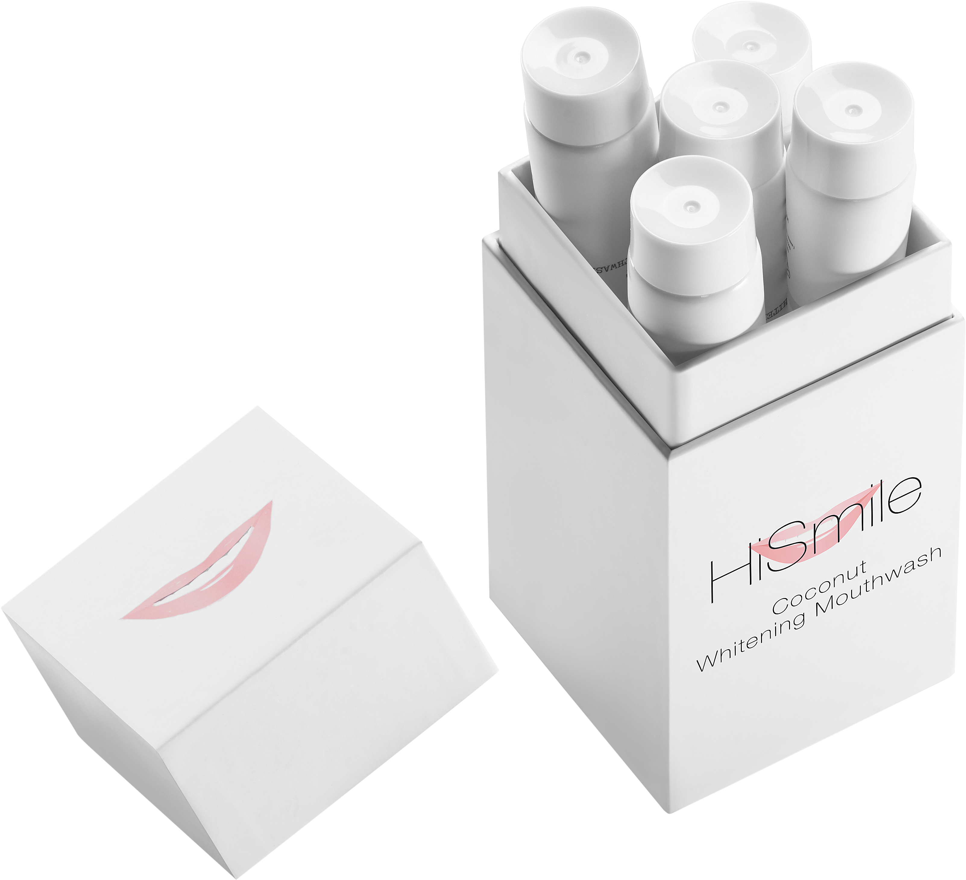 File - Hismile Teeth - Mouthwash - Box Clipart (3392x3072), Png Download