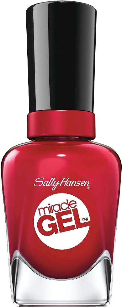 Nail Polish Bottle Png Transparent Image - Sally Hansen Miracle Gel 480 Clipart (500x999), Png Download