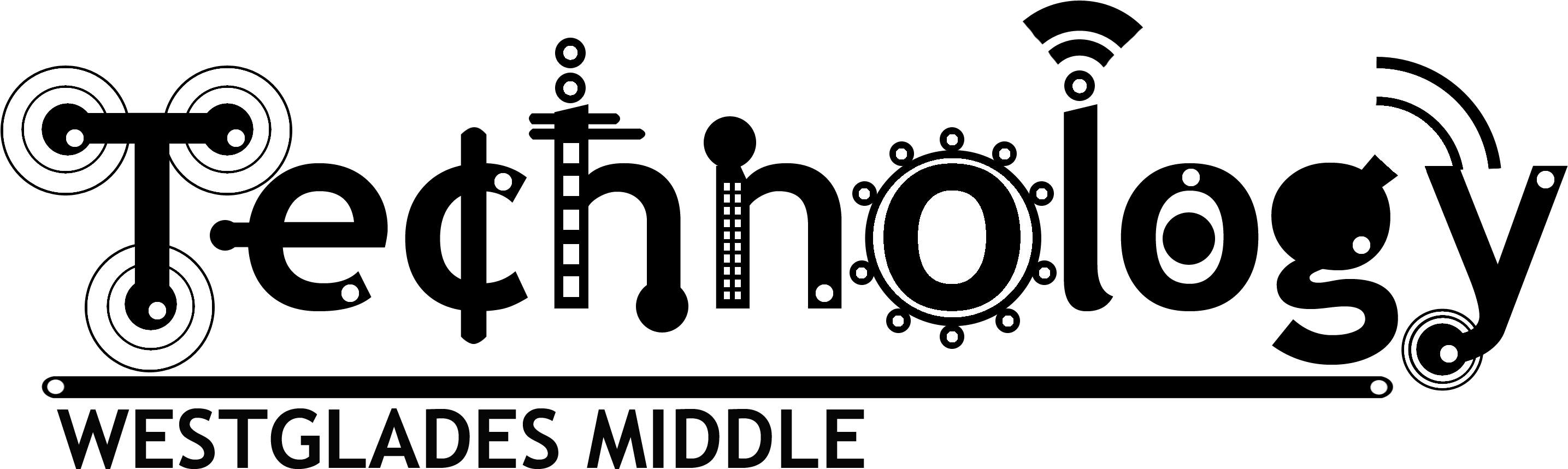 Westglades Technology Education - Graphic Design Clipart (2940x924), Png Download