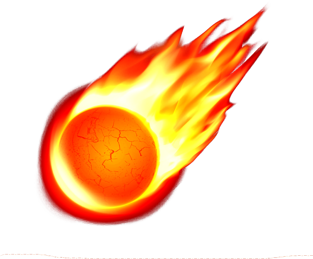 Boule De Feu Transparente Clipart (1024x1024), Png Download
