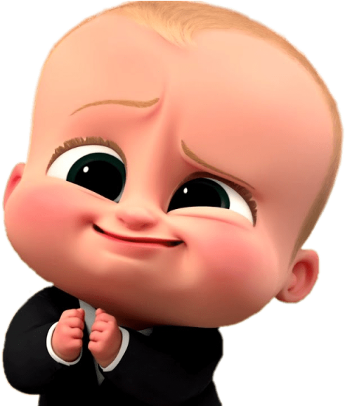 The Boss Baby Png Photo - Boss Baby Cute Face Clipart (1024x576), Png Download