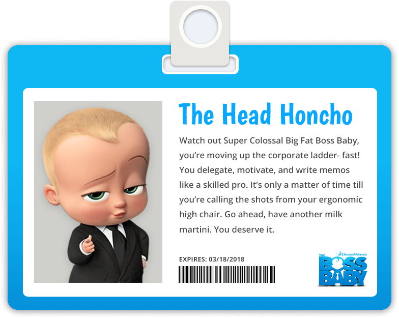 Download And Share - Boss Baby Quotes Movie Clipart (784x625), Png Download