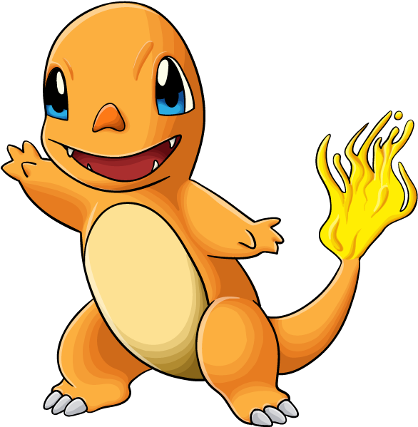 Hello Clipart Charmander Pokemon - Easy Pokemon Drawing Ideas - Png Download (722x1282), Png Download