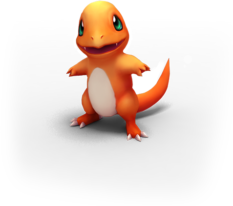 [pokémon] Charmander - Pokemon Charmander Small Clipart (622x574), Png Download