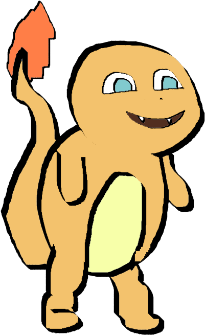 40kib, 428x722, Charmander Clipart (428x722), Png Download