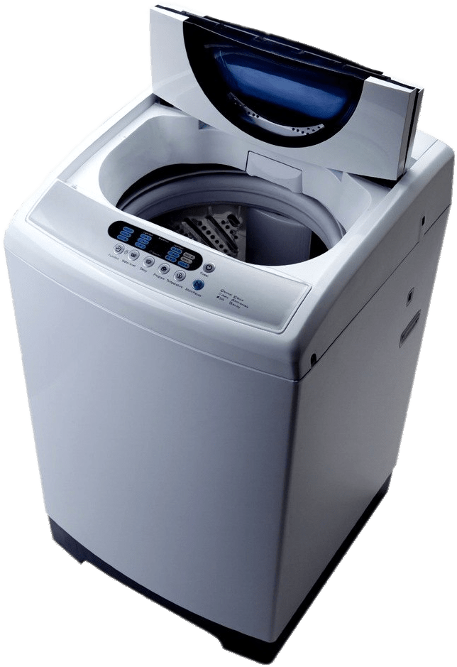 Top Loading Washing Machine Transparent Image - Midea Portable Washing Machine Clipart (1000x1000), Png Download