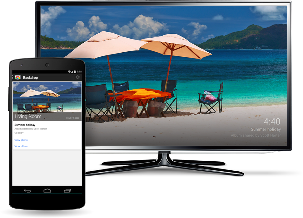 This Update Is Rolling Out Starting Today - Chromecast Phone To Tv Clipart (1000x800), Png Download