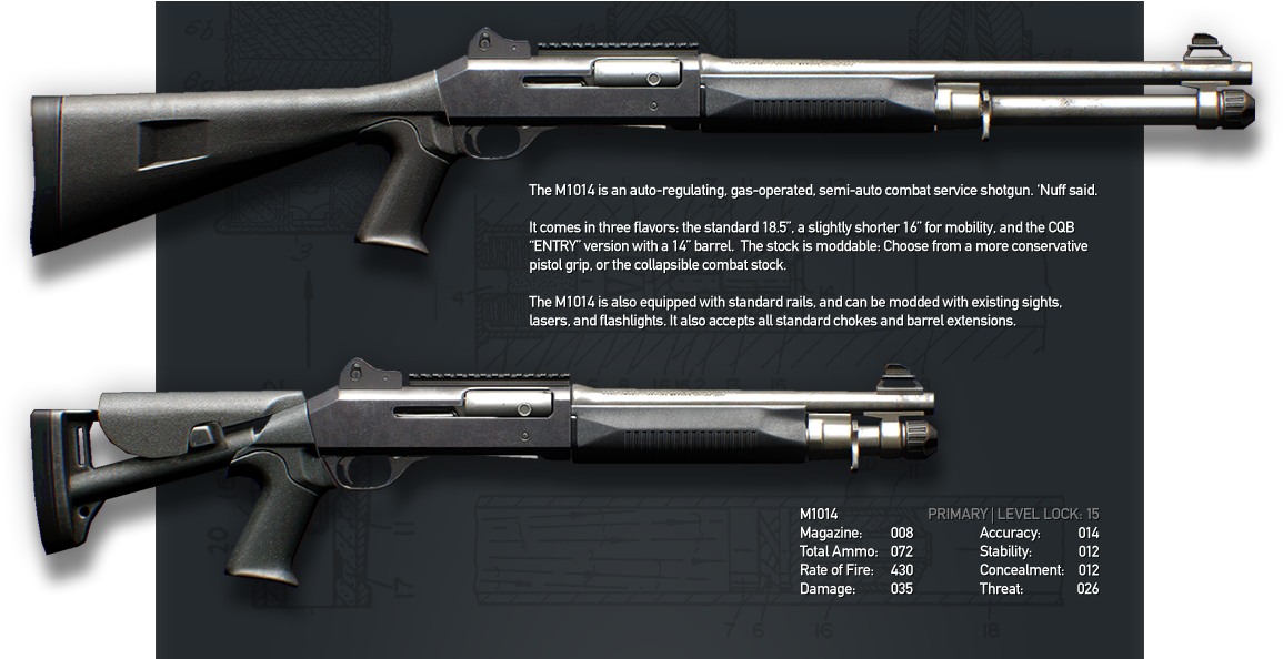 Gage Shotgun Pack - Payday 2 Bulldozer Shotgun Clipart (1200x593), Png Download