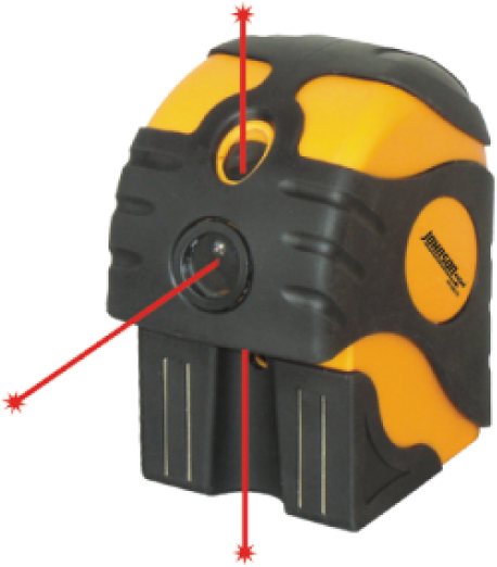 Johnson Level Self Leveling 3 Beam Dot Laser Level - Laser Level Clipart (710x550), Png Download