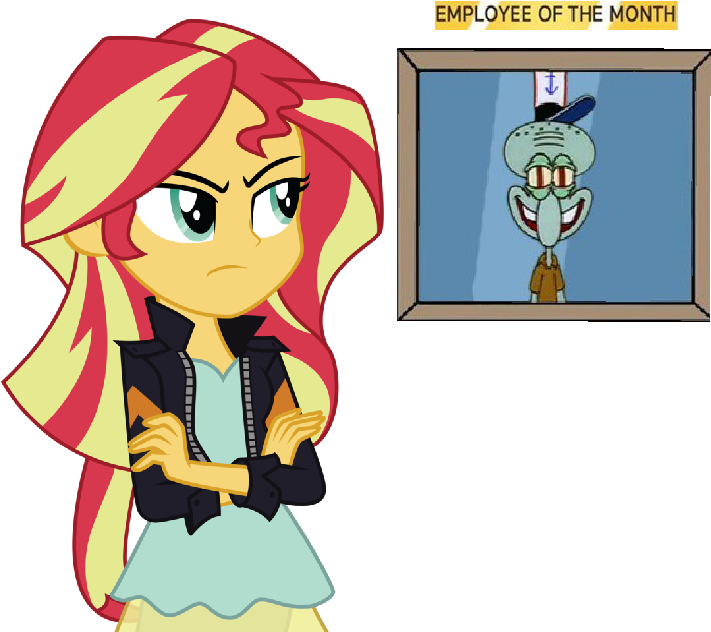 Uploaded - Rainbow Rocks Sunset Shimmer Clipart (720x705), Png Download