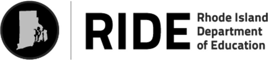 Rhode Island Department Of Education Logo Pdf Clipart (905x398), Png Download