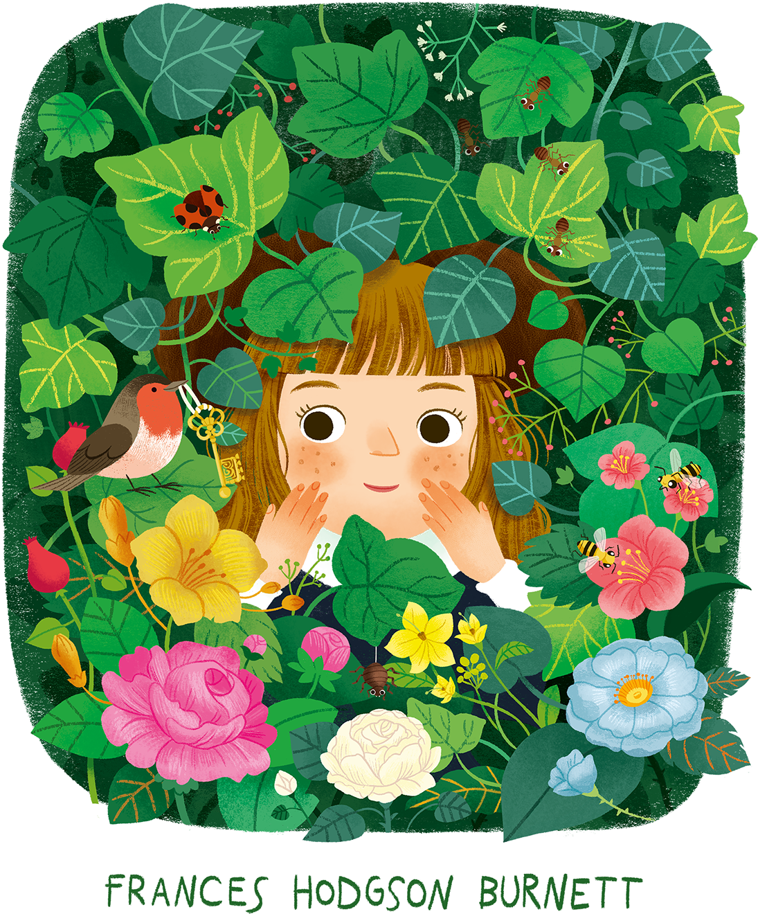 Maybe On The Inside, Could Be A Dense Garden Jungle - Francesco Zito The Secret Garden Clipart (1200x1496), Png Download