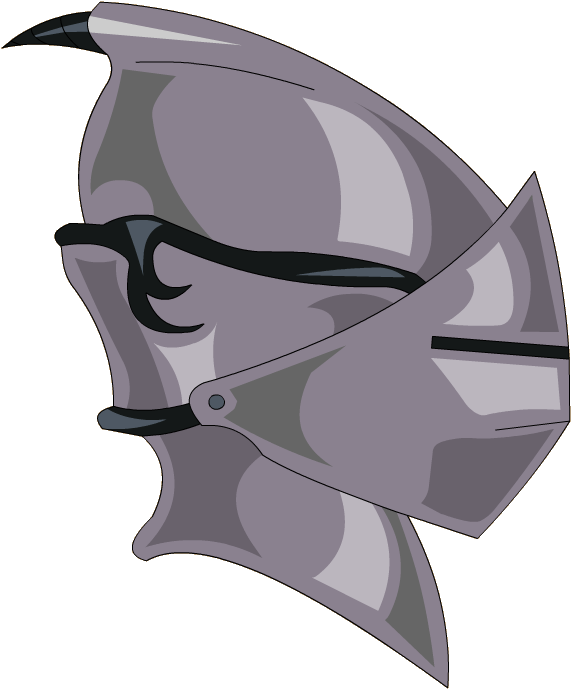 Pactogonal Knight Helm - Non Da Helm In Dragonfable Clipart (571x689), Png Download