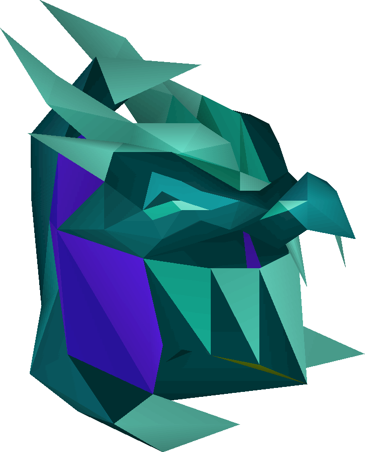 Osrs Serpentine Helm Clipart (736x910), Png Download