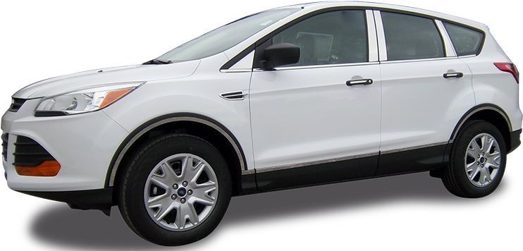 Escape 2013-2019 - 2010 2018 Ford Escape Clipart (900x360), Png Download