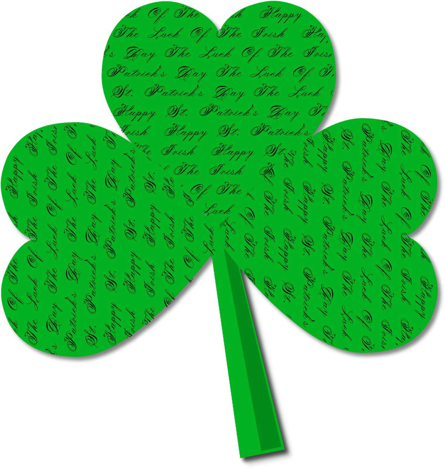 Click Here To Download Clover Leaf Clipart (1521x1600), Png Download