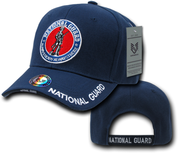 National Guard Cap - Baseball Style Hats Clipart (600x600), Png Download
