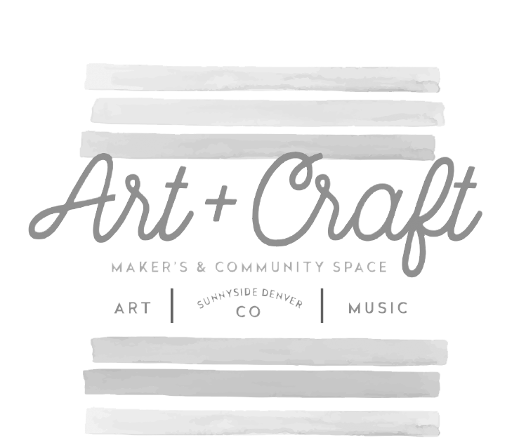 Art Craft Logo Design Courtney Oliver Freelance Design - Calligraphy Clipart (749x624), Png Download