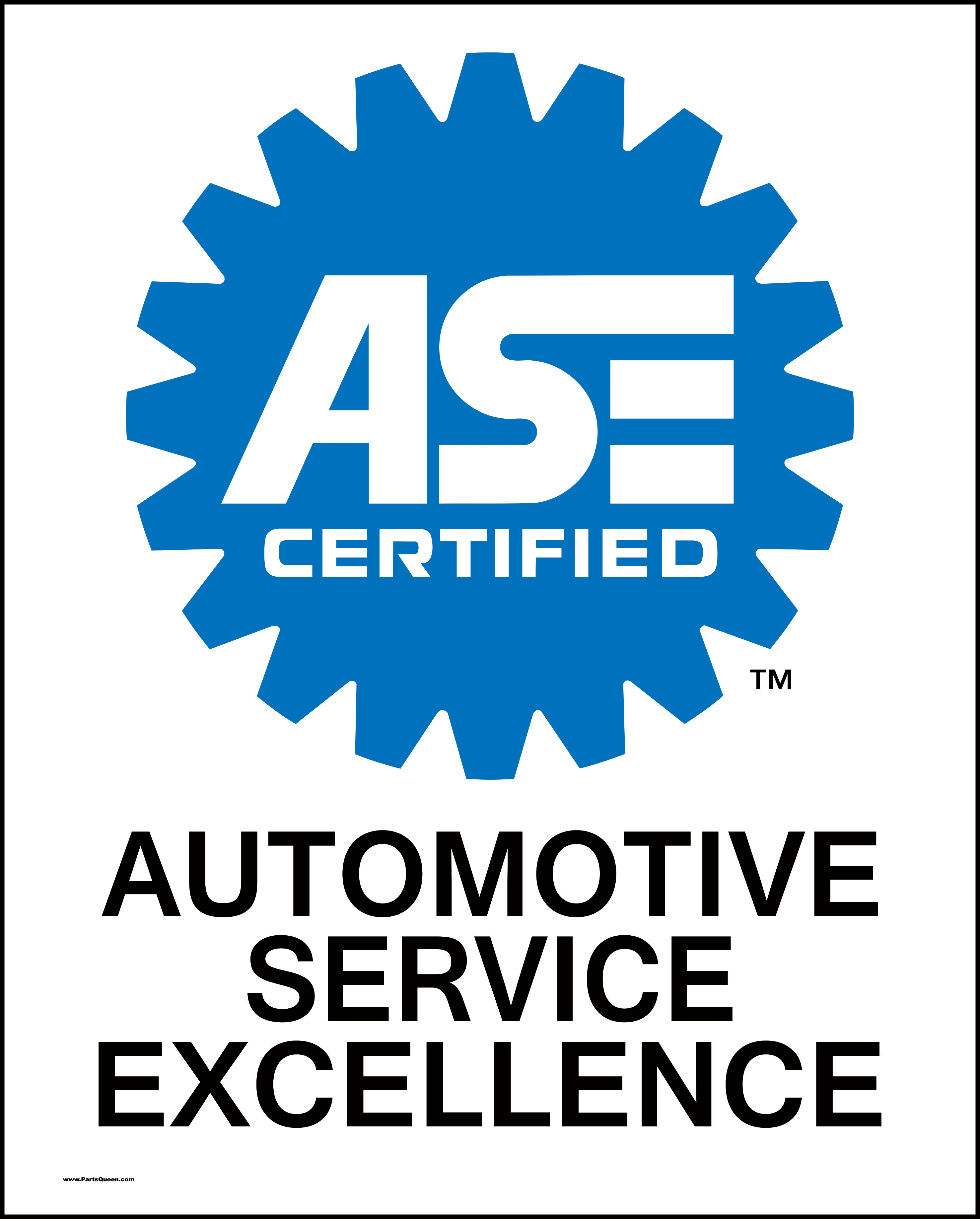Ss-ase - Ase Certified Clipart (2954x3674), Png Download