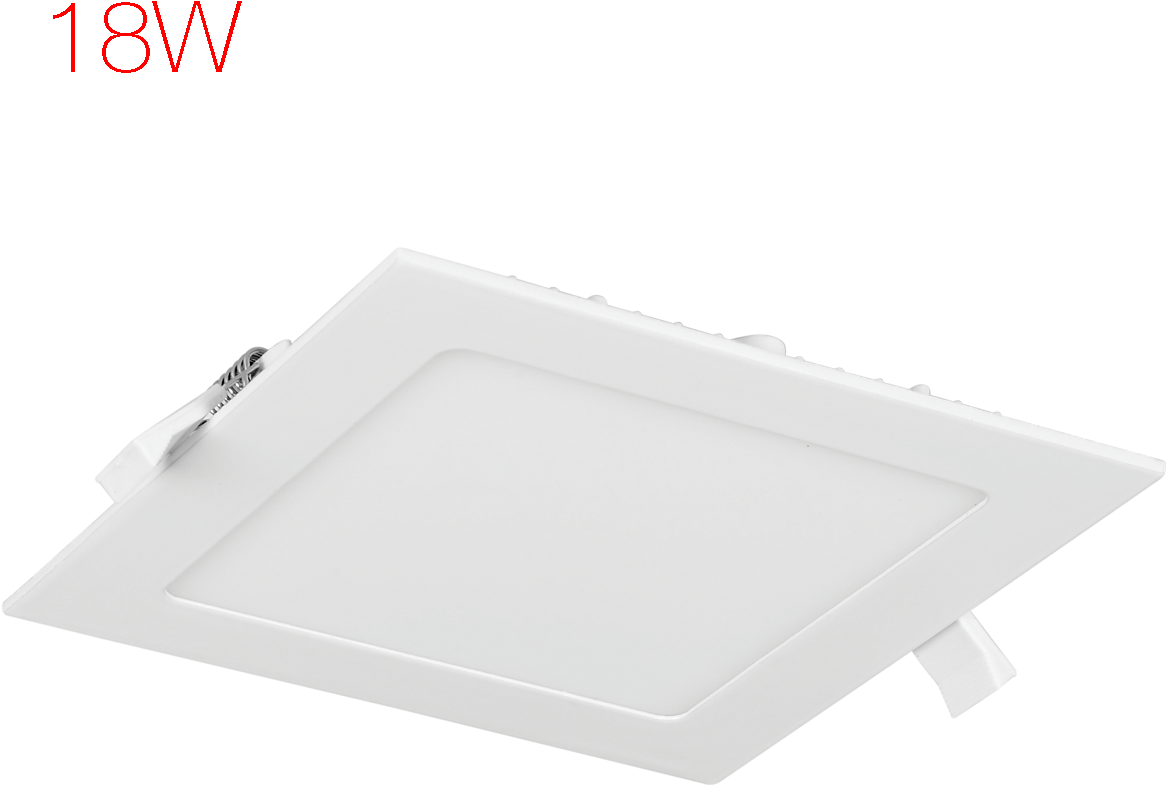 Octane Square Led Panel 18 W 6500 K - Havells Led Ceiling Lights Clipart (1200x1140), Png Download