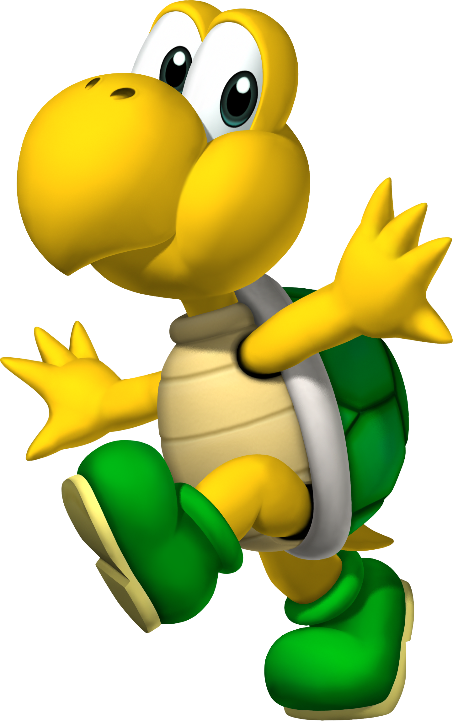 Koopa Troopa Clipart (1444x2298), Png Download