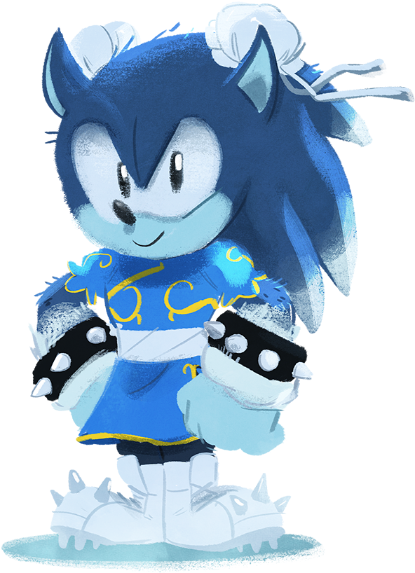 Tumblr O9k8o1tgfq1qgbzcro4 1280 - Tyson Hesse Classic Sonic Clipart (680x903), Png Download