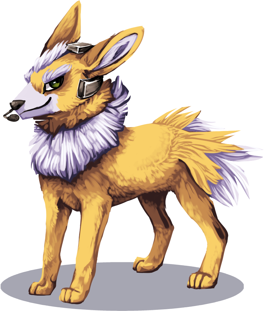 Fox Speed Painttpp - Norwegian Lundehund Clipart (1405x1325), Png Download