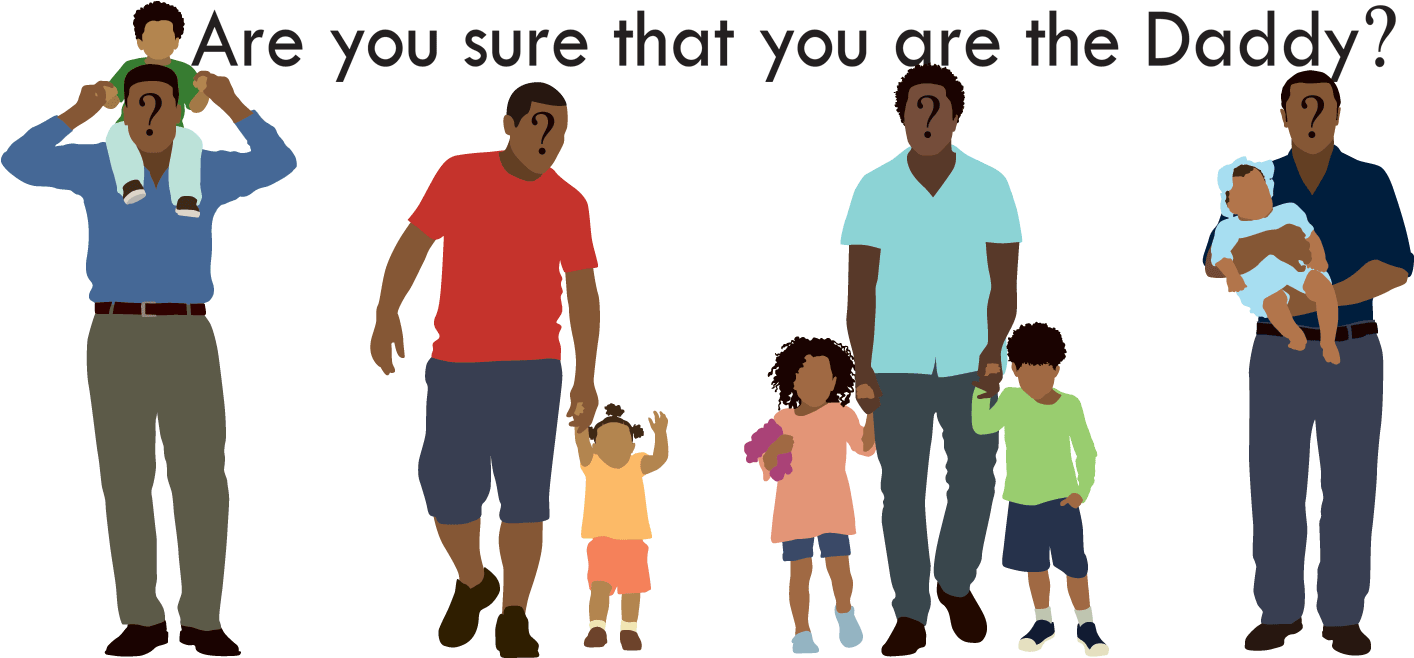 Paternity Fraud High In Nigeria As Fathers Have Been - Paternity Fraud Statistics Us Clipart (1489x724), Png Download