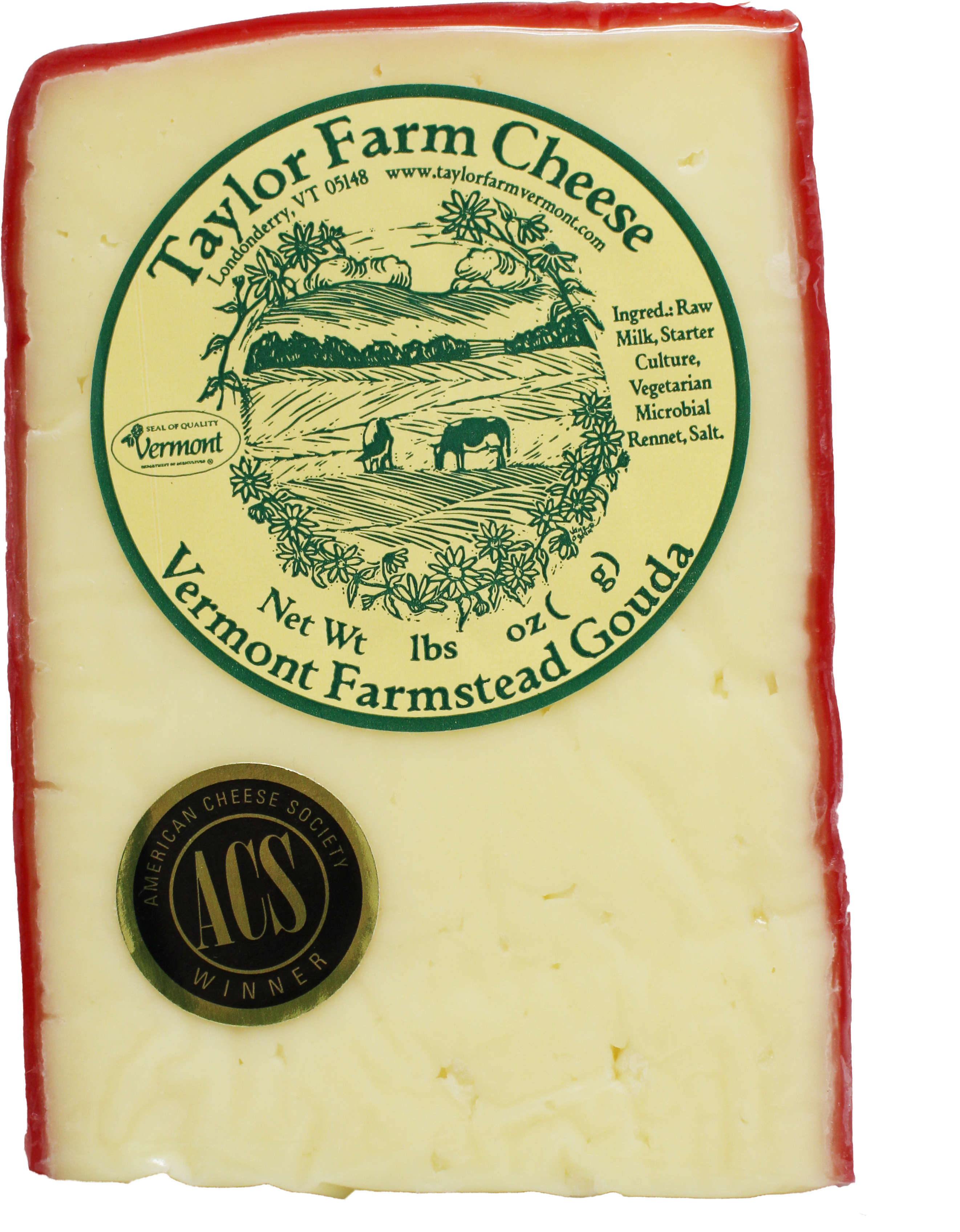 Taylor Farm Farmstead Gouda Cheese Wedge Clipart (3048x4056), Png Download
