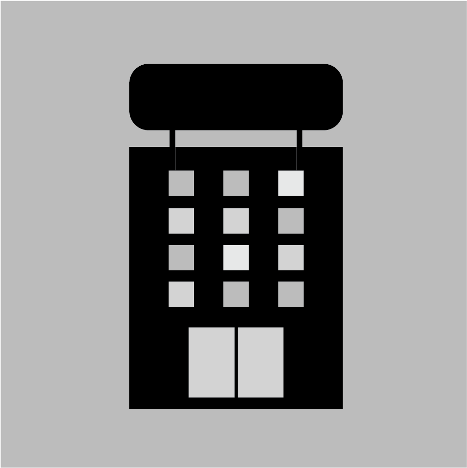 Hotel For 2 Nights - Architecture Clipart (1165x1164), Png Download