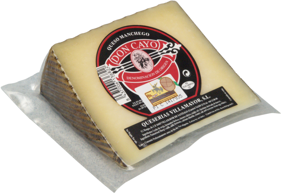 Queso Manchego Semicurado Clipart (1000x853), Png Download