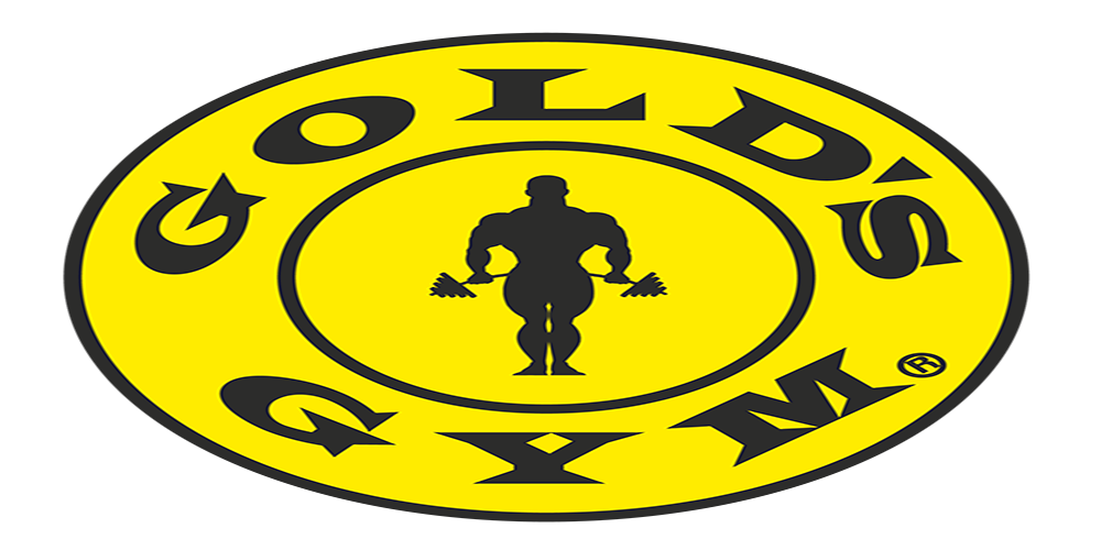 Gold's Gym Billion Broadcaster - Golds Gym Logo Png Clipart (1000x500), Png Download