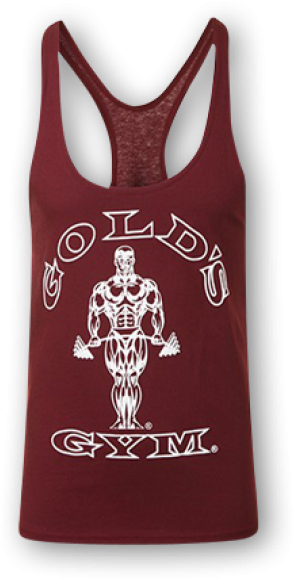 **special** Gold's Gym Deep Cut Stringer Vest Burgundy - Golds Gym ...