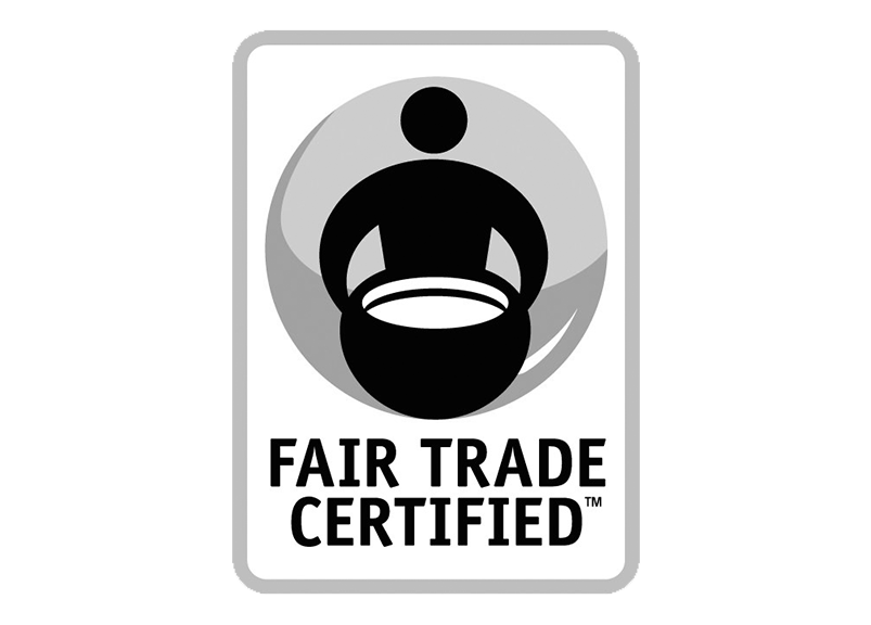 Fair Trade Certified Coffee - Emblem Clipart (803x576), Png Download