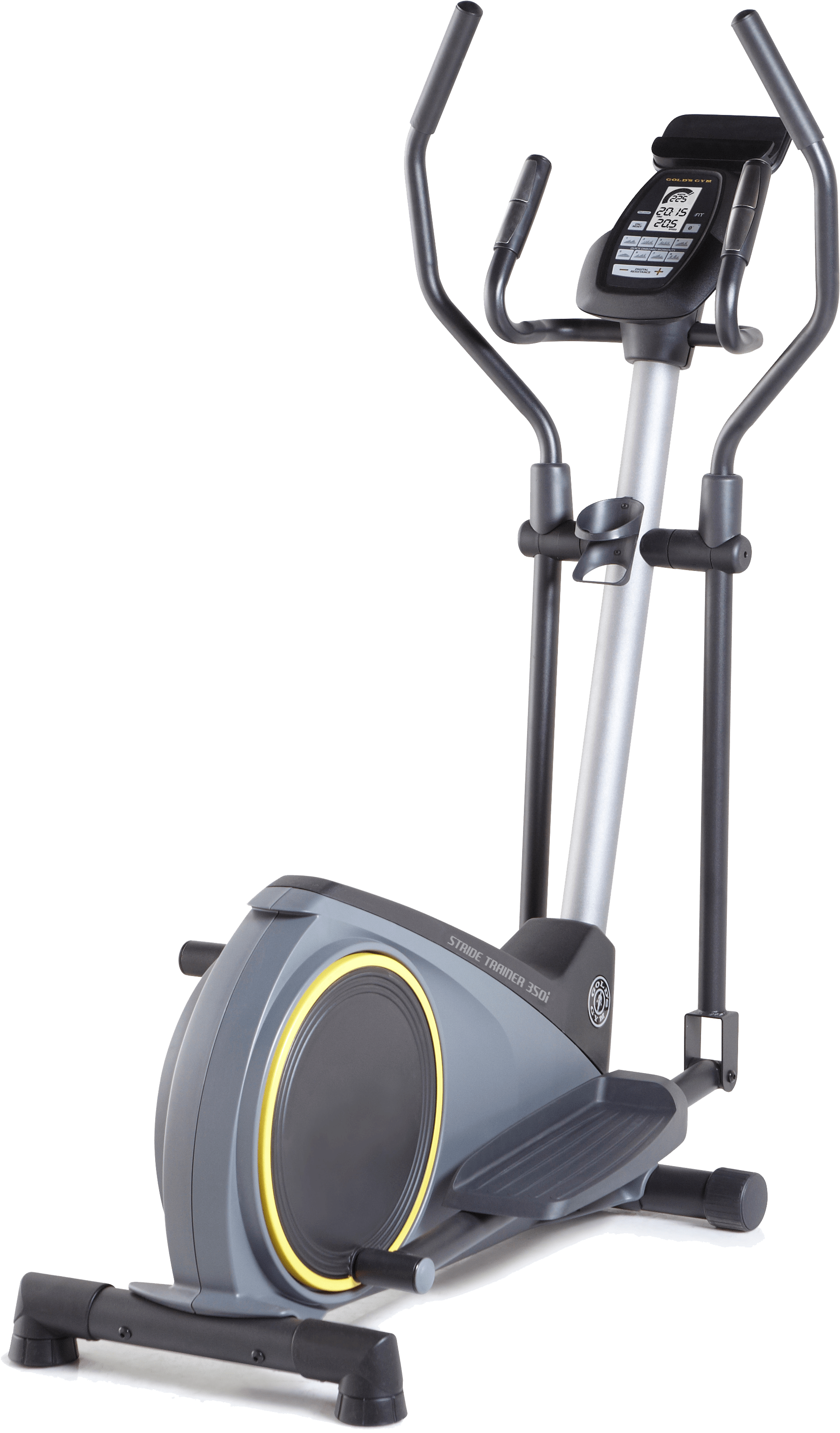 Elliptical Support Golds Gym - Golds Gym Bicicleta Clipart (2045x3279), Png Download