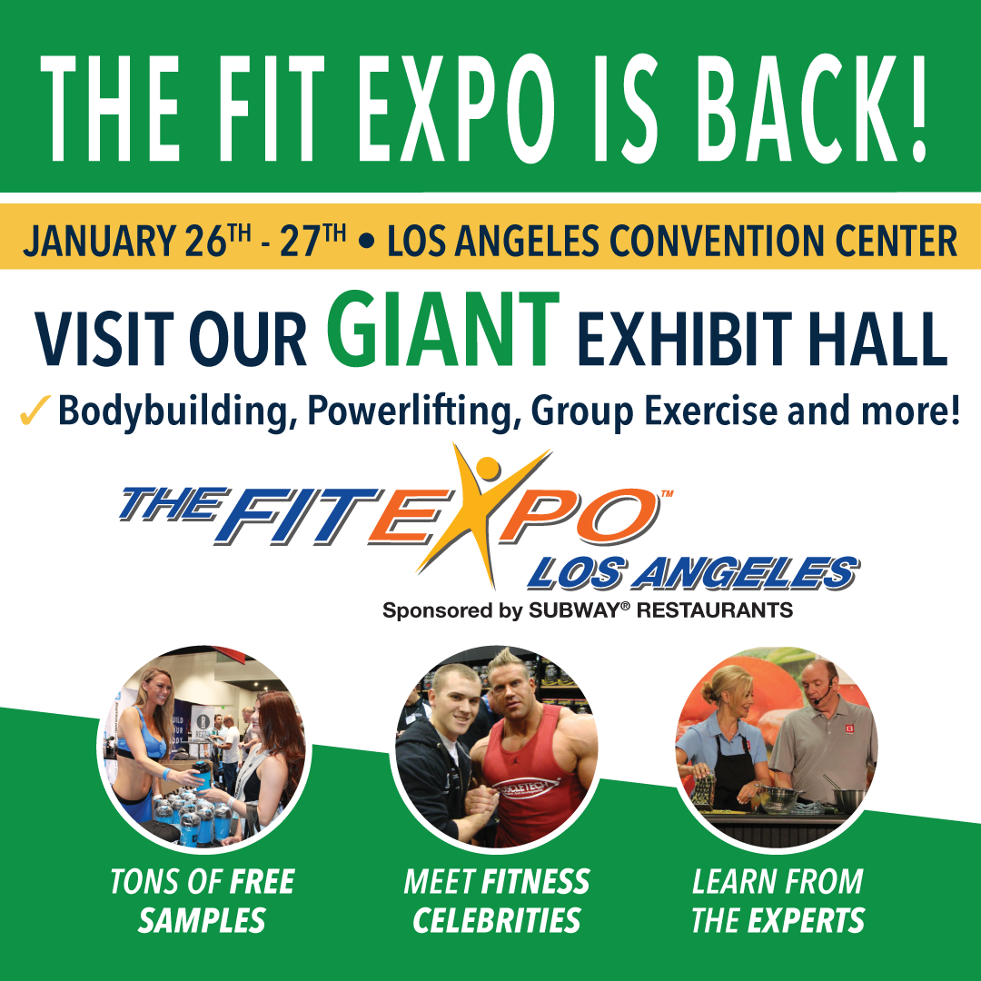 Golds Gym Socal - La Fit Expo Clipart (1080x1080), Png Download