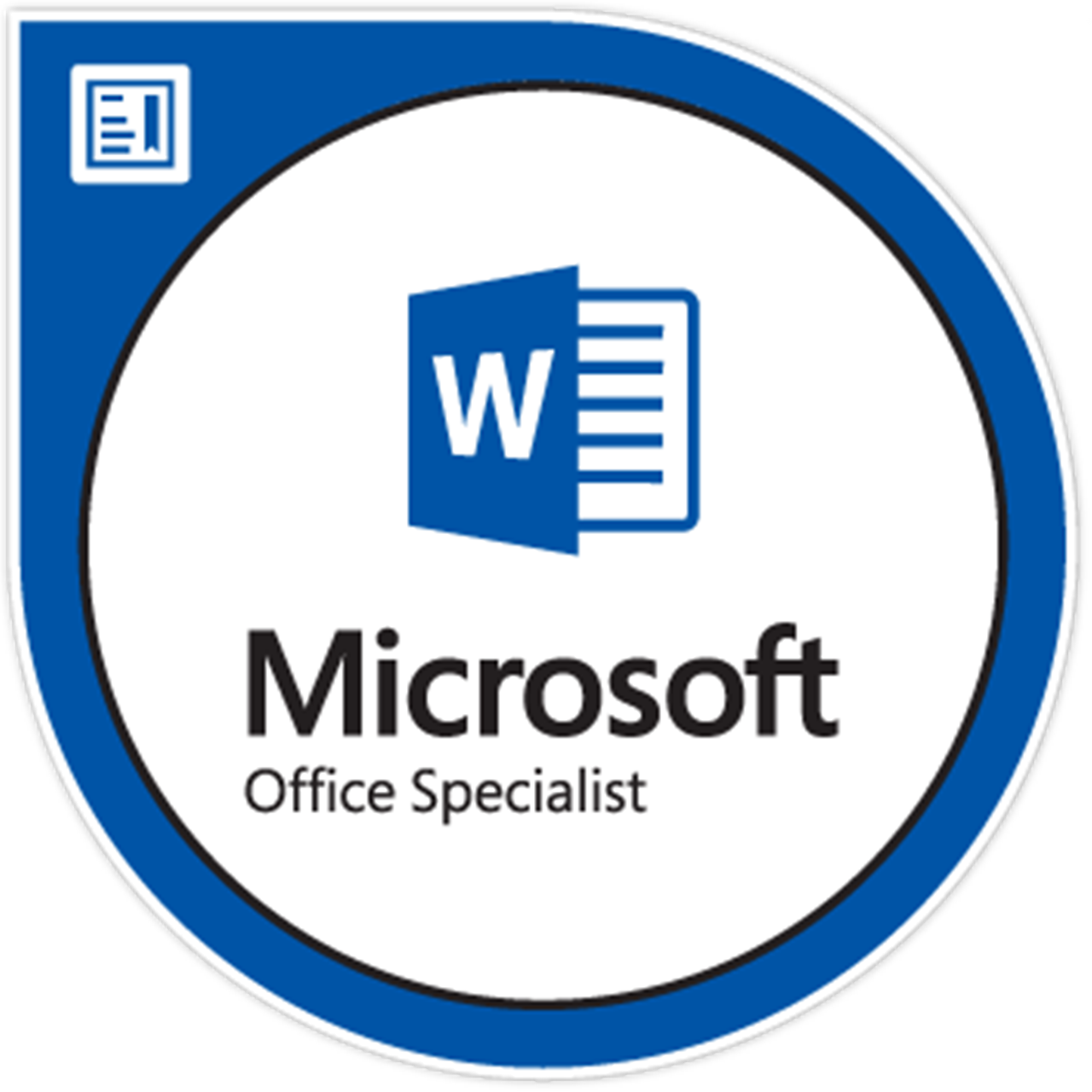 Microsoft Office Specialist Word 2016 Clipart Large Size Png Image PikPng