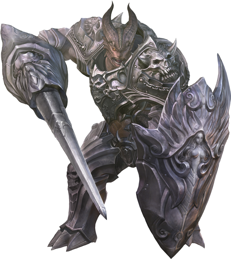 Lancer - Tera All Races Clipart (948x913), Png Download