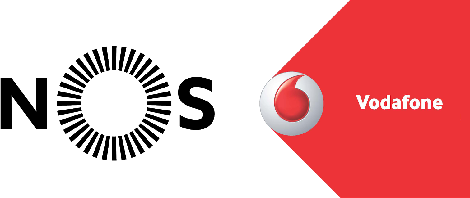 Nos Logo Png - Vodafone Group Plc Clipart (1600x637), Png Download