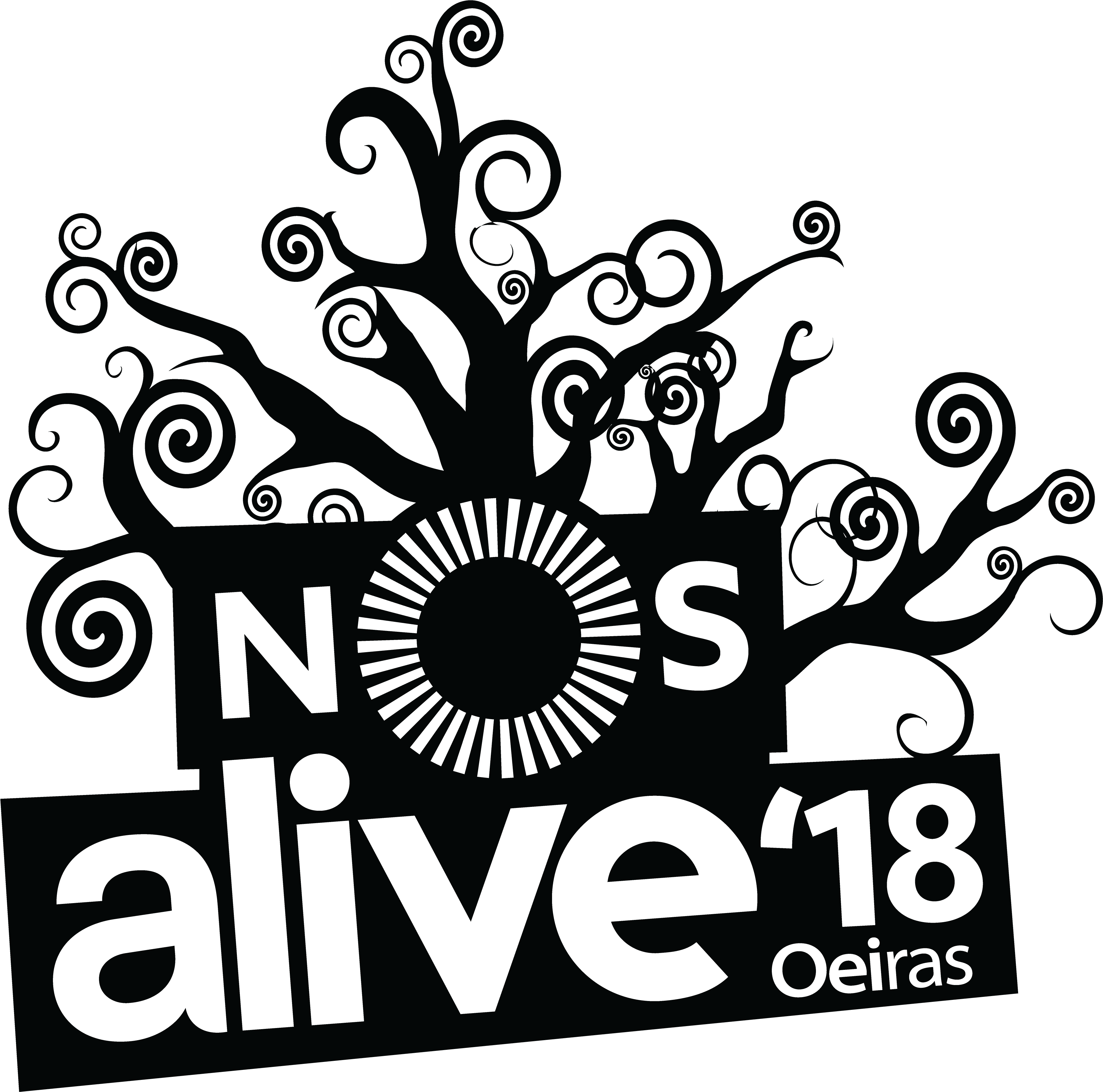 Comedy Stage At Nos Alive - Logo Nos Alive 2019 Clipart (4267x4267), Png Download