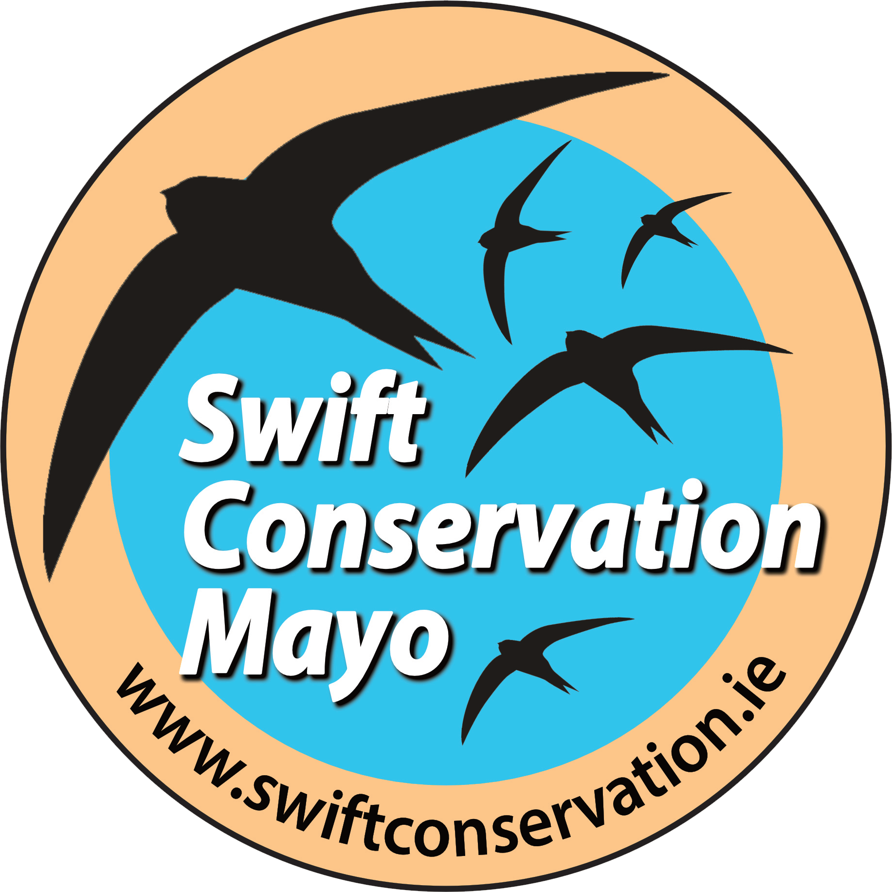 Swift Conservation Mayo Logo - Emblem Clipart (1833x1833), Png Download