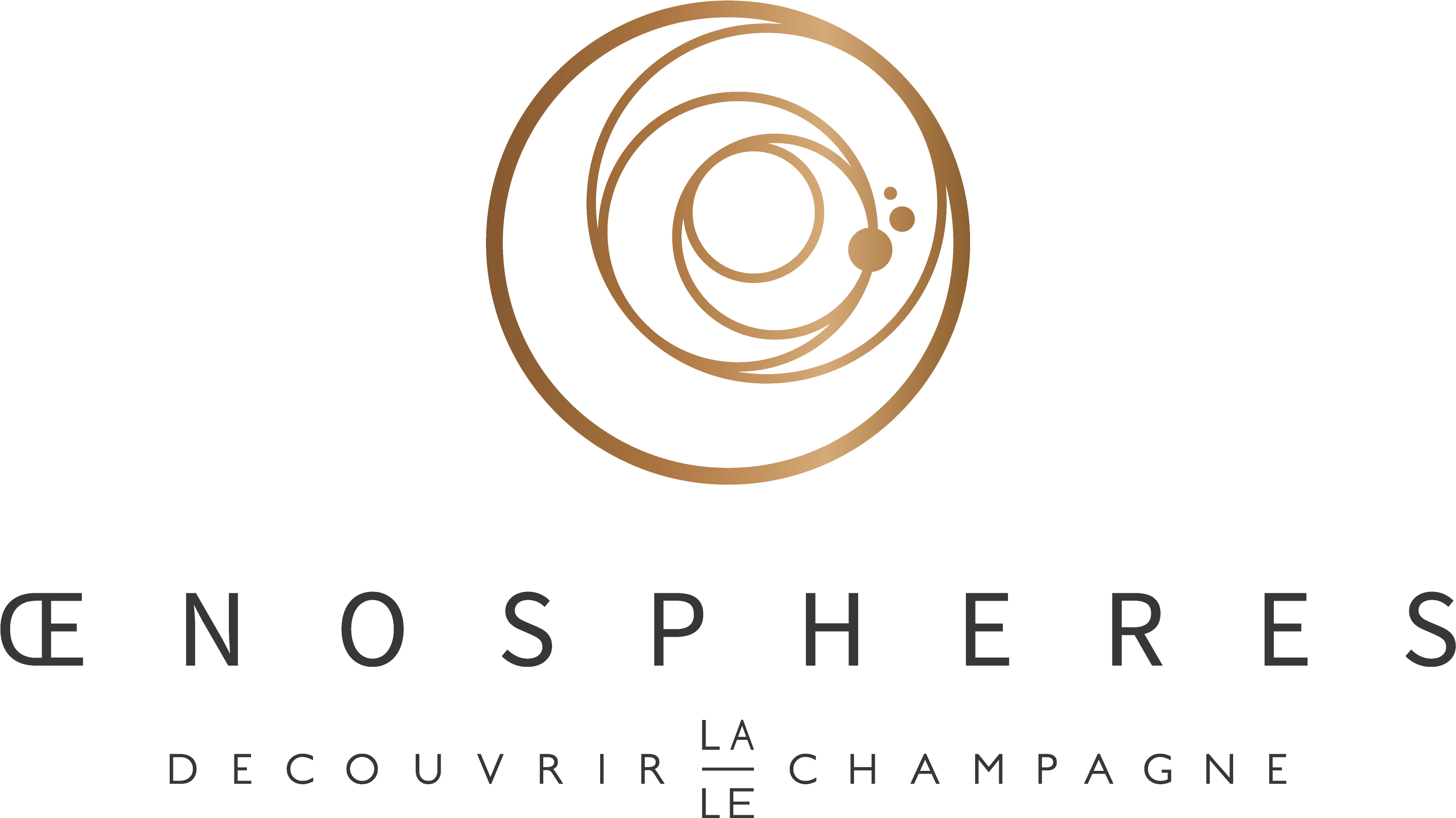 Logo Oenospheres - Circle Clipart (3616x2237), Png Download