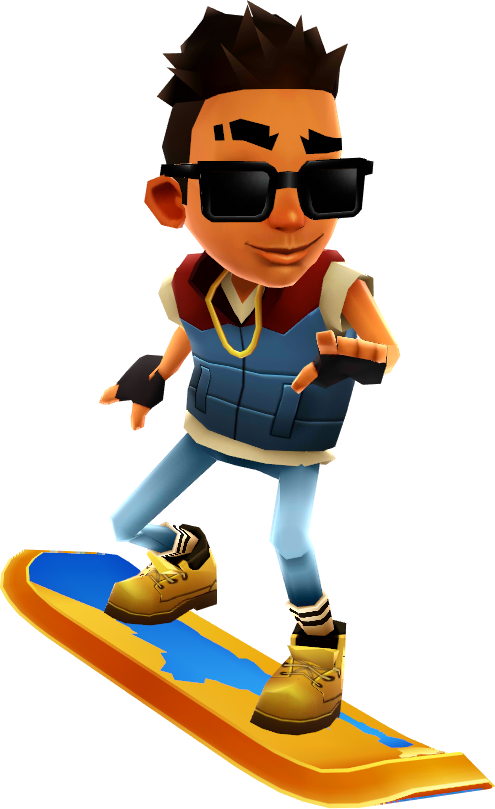 August - Subway Surfers New York 2018 Clipart (495x809), Png Download