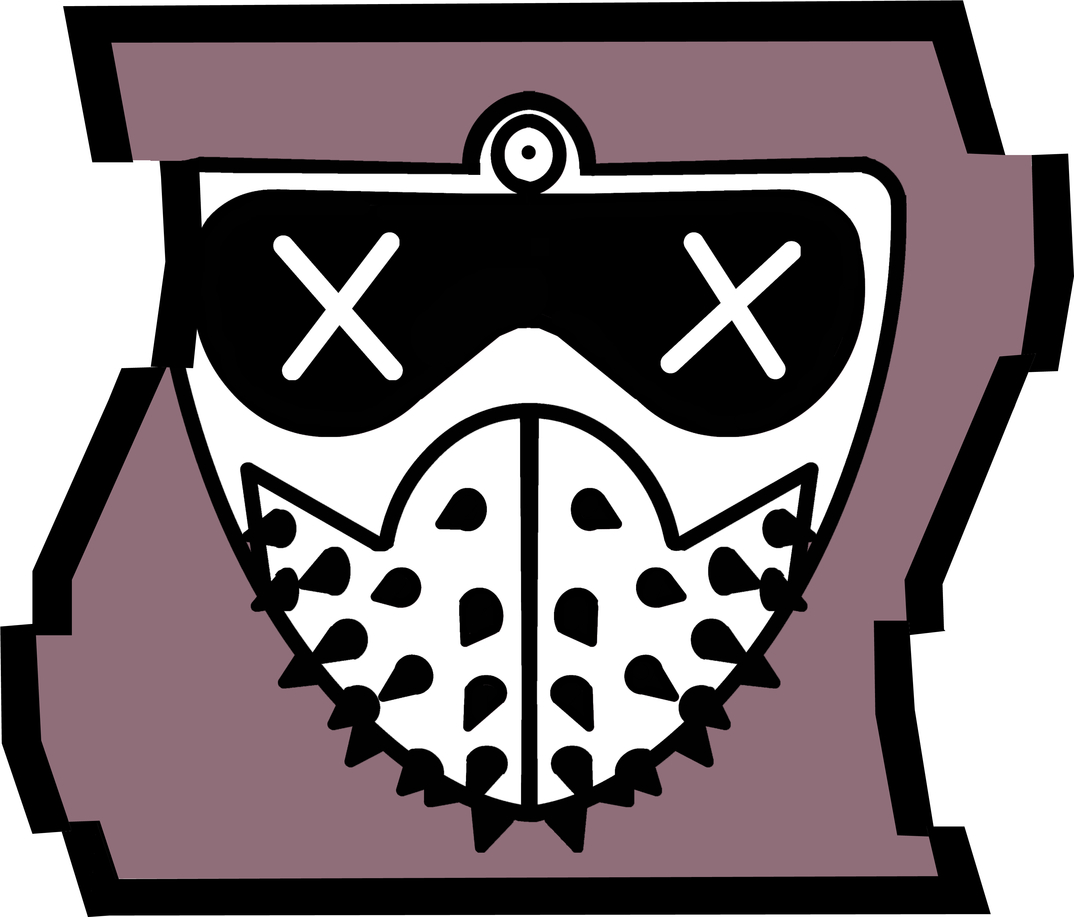 Creativei - Rainbow Six Mute Icon Clipart (3840x3322), Png Download