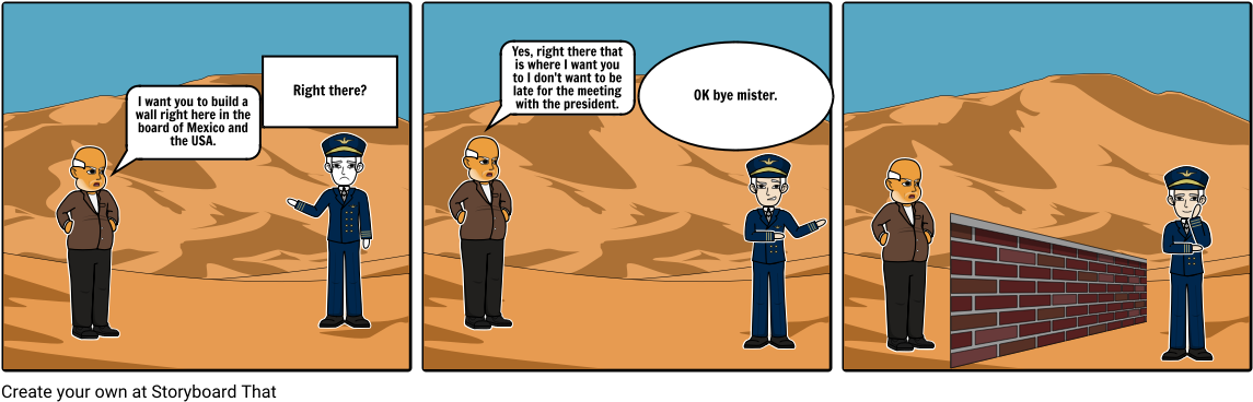 Trump - Abraham Family Cartoon Clipart (1164x385), Png Download