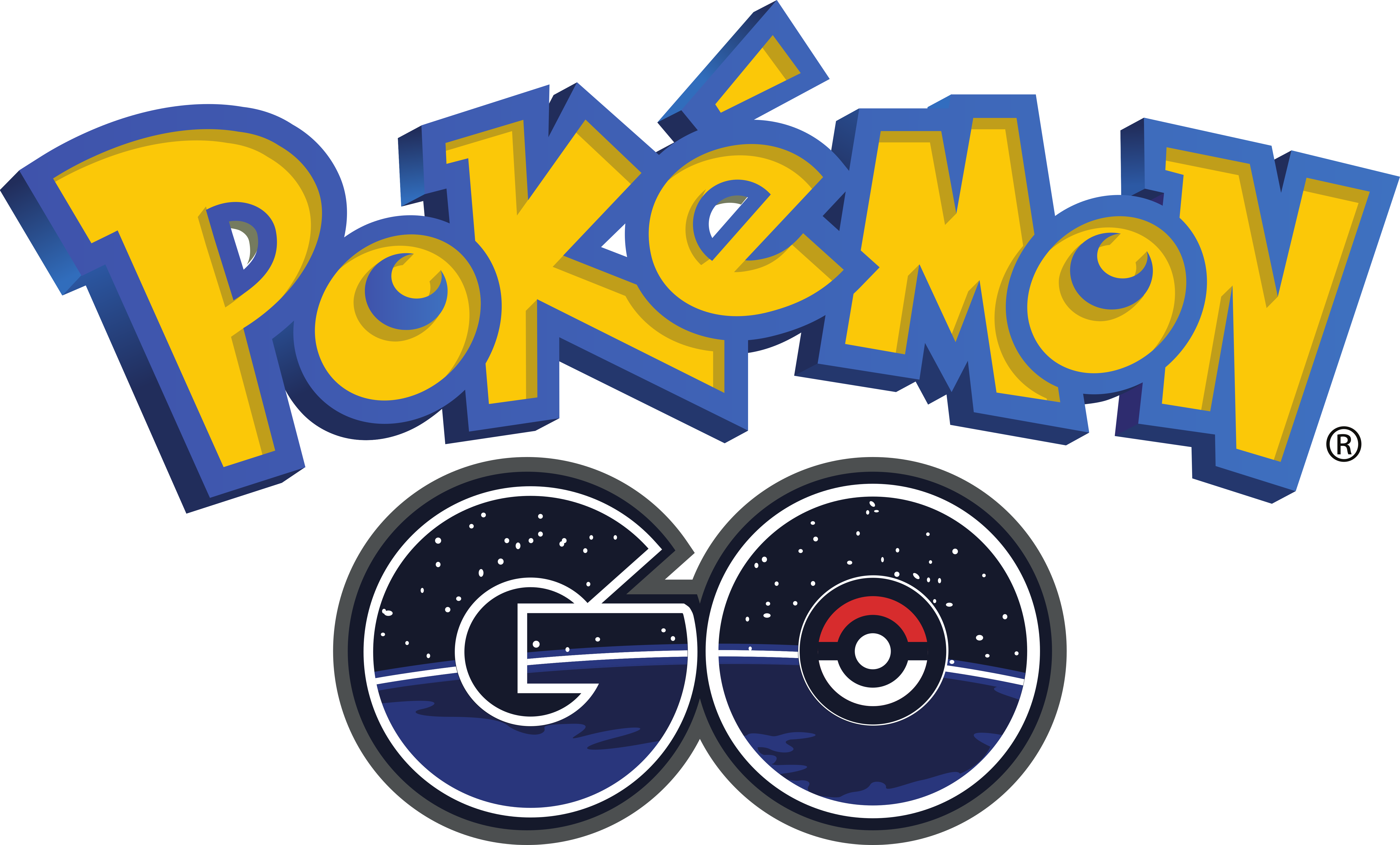 Pokémon Go Logo - Pokemon Go Logo Png Clipart (6000x3620), Png Download