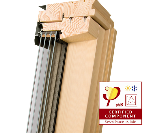 Passive House Roof Window Clipart (809x460), Png Download