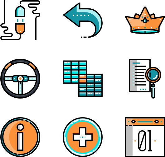 Android App - Cyber Security Icon Set Clipart (600x564), Png Download
