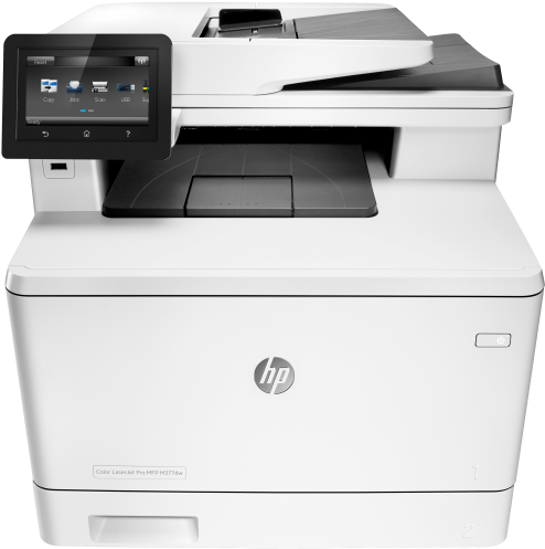 Hp Color Laserjet Pro Mfp M377dw, Center, Front, - Multifuncional Laser Colorida Hp Clipart (650x650), Png Download